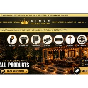 king outdoor lighting